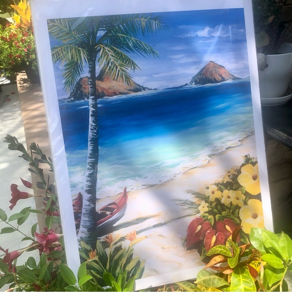 NIP! Artist Susanne Ball Hawaiian Giclee/Print - Picture 2 of 11